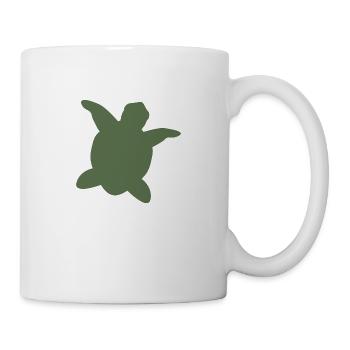 Schild Papa - Tasse - Weiß - Rechts