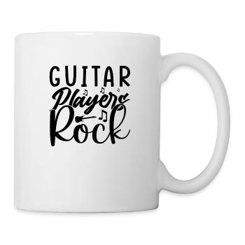 Guitaristes Rock - Mug blanc - blanc - Droite