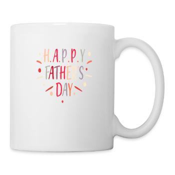 Bonne fête des pères - Mug blanc - blanc - Droite
