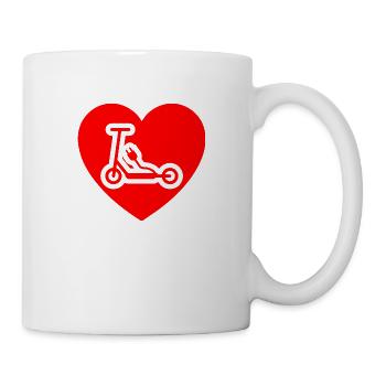 E-Scooter E-Roller Scooter - Mug - white - Right