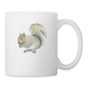 gray squirrel - Mug - white - Right