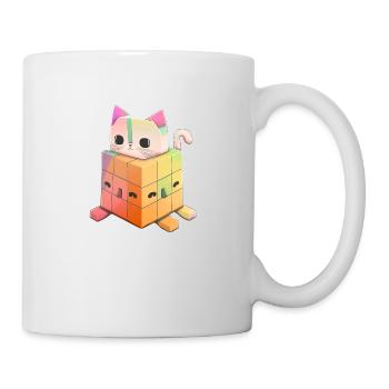 Chat KAWAII - Mug blanc - blanc - Droite