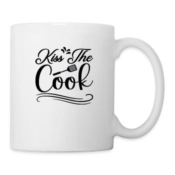 Kiss the Cook - Mug - white - Right