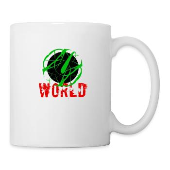 world - Mug blanc - blanc - Droite