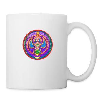 WORLD LOVE MANDALA - Mug - white - Right