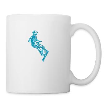 E-Scooter E-Roller Scooter - Mug blanc - blanc - Droite