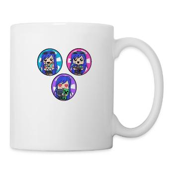3 filles Funneh - Mug blanc - blanc - Droite