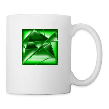 Cristal d’émeraude - Mug blanc - blanc - Droite