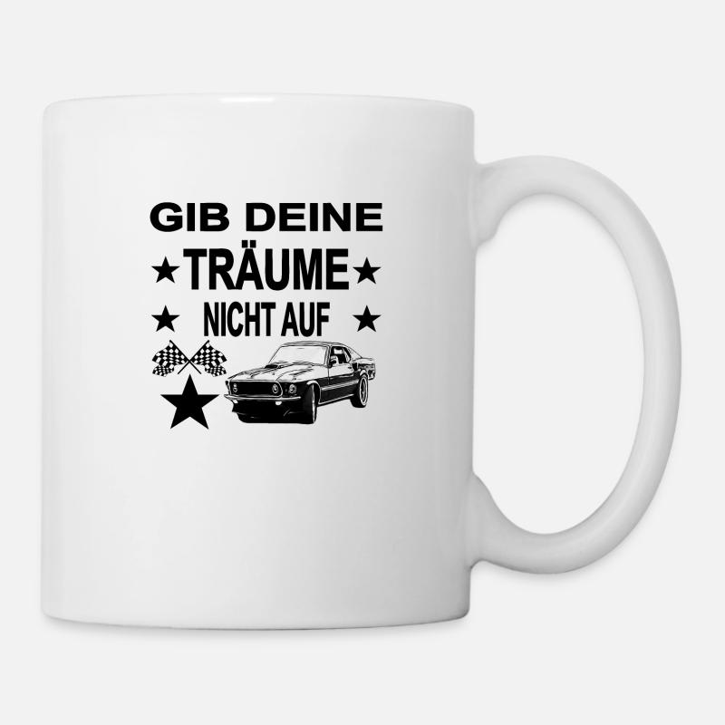 Auto - Tasse - Weiß