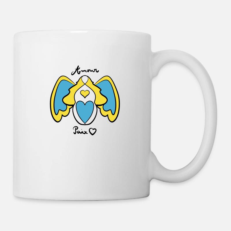 Angel Peace - Mug - white