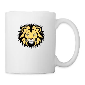 Royal Cartoon Lion Lions Comic 9 - Mug - white - Right