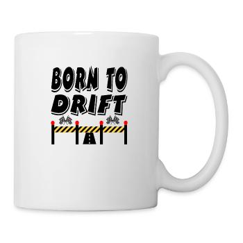 Auto - Tasse - Weiß - Rechts