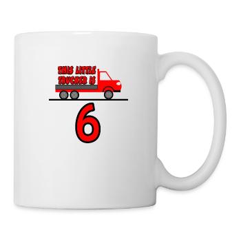 Truck - Tasse - Weiß - Rechts