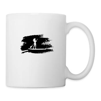 Skateboard SUP Surfing - Mug - white - Right