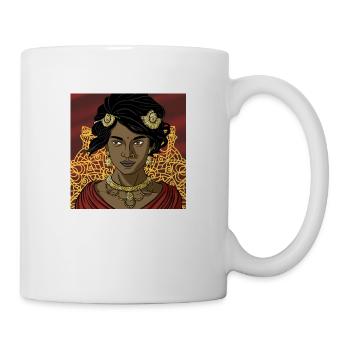 Indische Prinzessin - Tasse - Weiß - Rechts