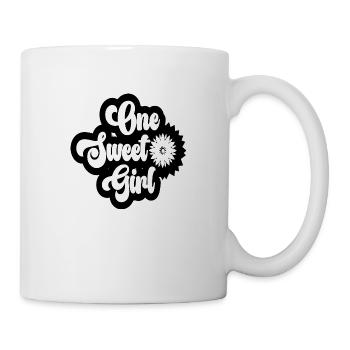 Une douce fille - Mug blanc - blanc - Droite