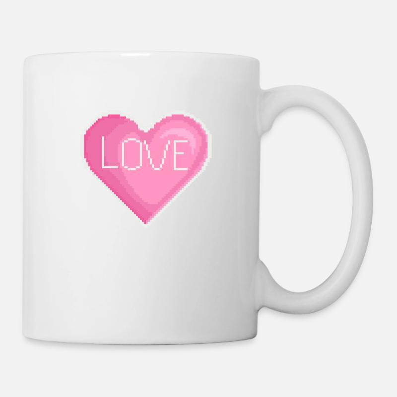 Herz - Tasse - Weiß