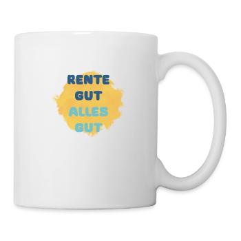 RENTE GUT ALLES GUT - Tasse - Weiß - Rechts