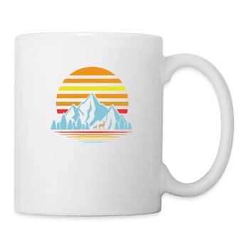 Adventure Travel Hiking Mountain - Tasse - Weiß - Rechts