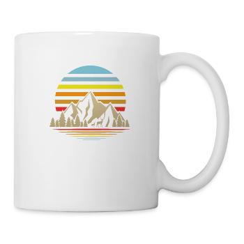 Adventure Travel Hiking Mountain - Mug - white - Right
