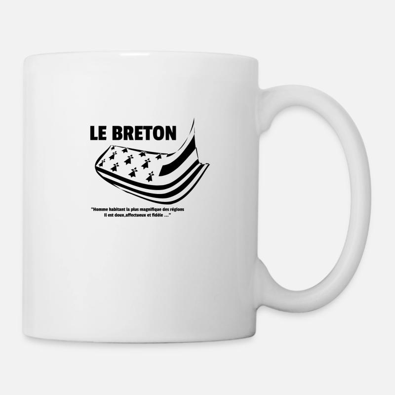 Le Breton - Mug blanc - blanc