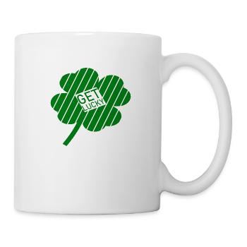 Get Lucky St. Patrick´s Day - Tasse - Weiß - Rechts