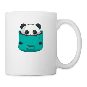 Renard mignon chou en dodo de poche Kawaii,t-shirt - Mug blanc - blanc - Droite
