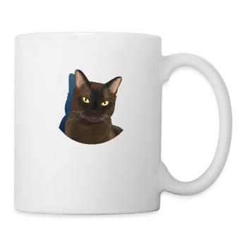Chat burmese - Mug blanc - blanc - Droite