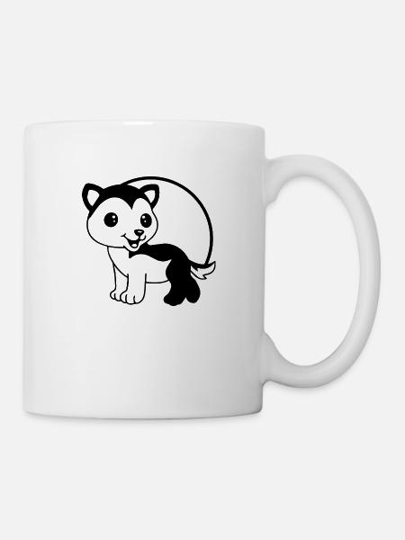 DOG CAT PET - Tasse - Weiß