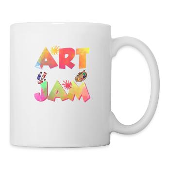 L’art est ma formation de professeur d’art de confiture - Mug blanc - blanc - Droite