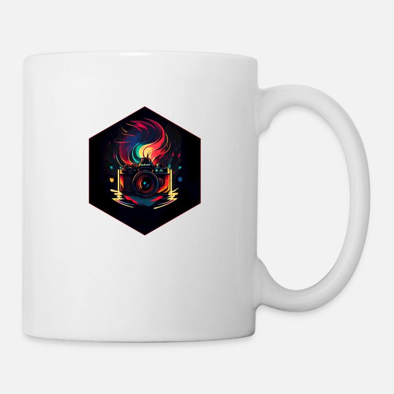Photographer Lens - Mug - white