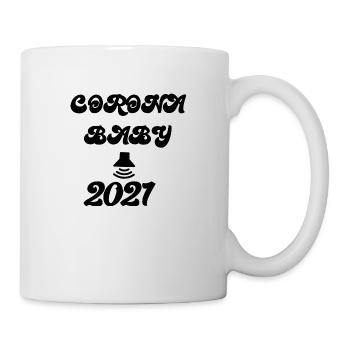 Schwangerschaft Babyparty Babyshower Boy Girl - Tasse - Weiß - Rechts