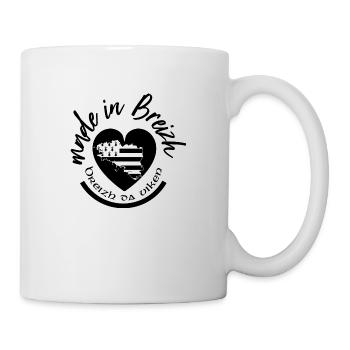 made in breizh - Mug blanc - blanc - Droite