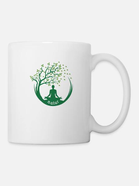 Nature - Tasse - Weiß