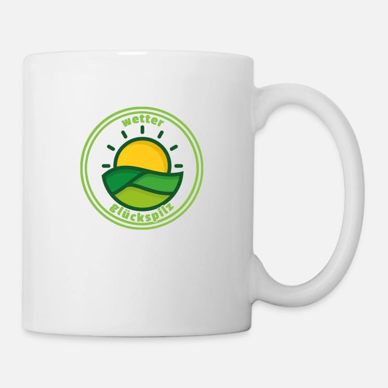 Wetterglückspilz - Tasse - Weiß