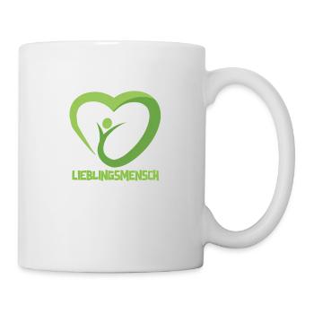 Lieblingsmensch - Tasse - Weiß - Rechts