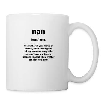 Nan Nomen Design - Tasse - Weiß - Rechts