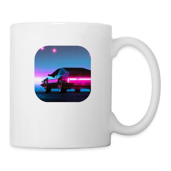 Back To The 80's | Synthwave - Mug - white - Right