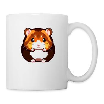 Cute Cartoon Hamster Love Pet 12 - Mug - white - Right