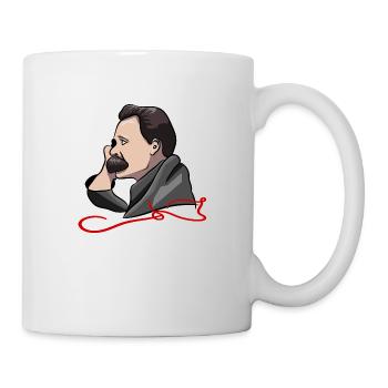 Nietzsche - Tasse - Weiß - Rechts