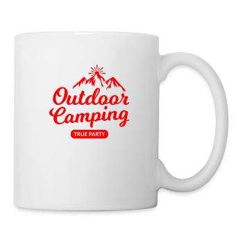 Adventure Travel Hiking Mountain - Tasse - Weiß - Rechts