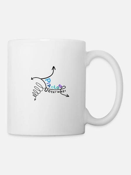 Planlos unterwegs - Tasse - Weiß