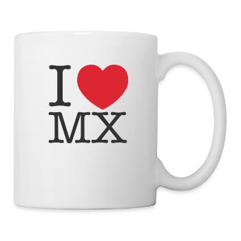 I Love mexico | I Love MX | I Heart mexico - Mug - white - Right