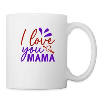 I love you mom - Mug - white - Right