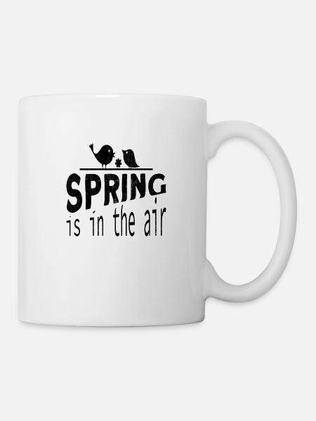 Spring is in the Air - Tasse - Weiß
