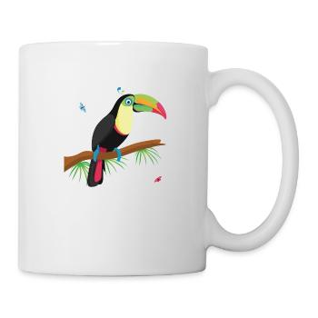 Toucan - Mug blanc - blanc - Droite