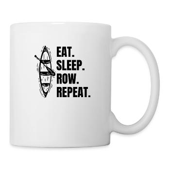 Rowing team Rowing sport Rowing club - Mug - white - Right