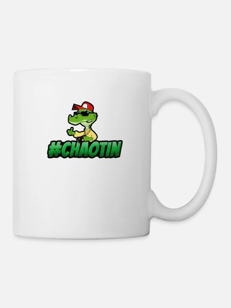 #Chaotin - Tasse - Weiß