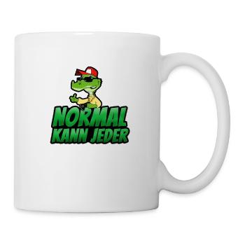 Normal kann Jeder - Tasse - Weiß - Rechts