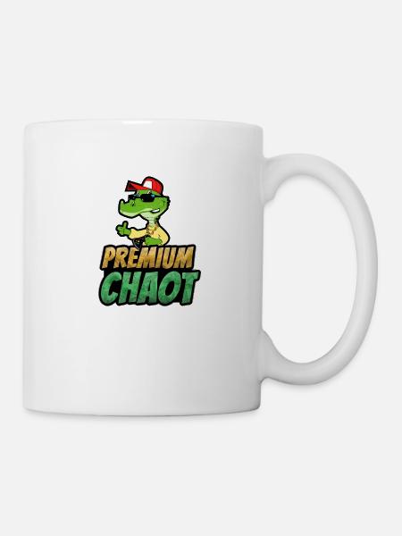 Premium Chaot - Tasse - Weiß